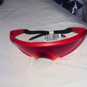 Oakley ellipse Red Futuristic Sunglasses